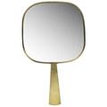 Gfancy Fixtures 10.75 x 0.25 x 0.6 in. Gold Greek Key Hand Mirror GF3098184